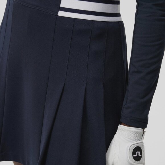 NWT J Lindberg Harlow Pleated Skirt - Picture 4 of 7